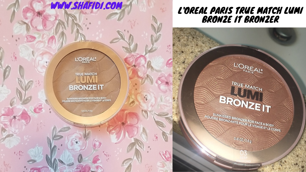 F) L'OREAL PARIS TRUE MATCH LUMI BRONZE IT BRONZER